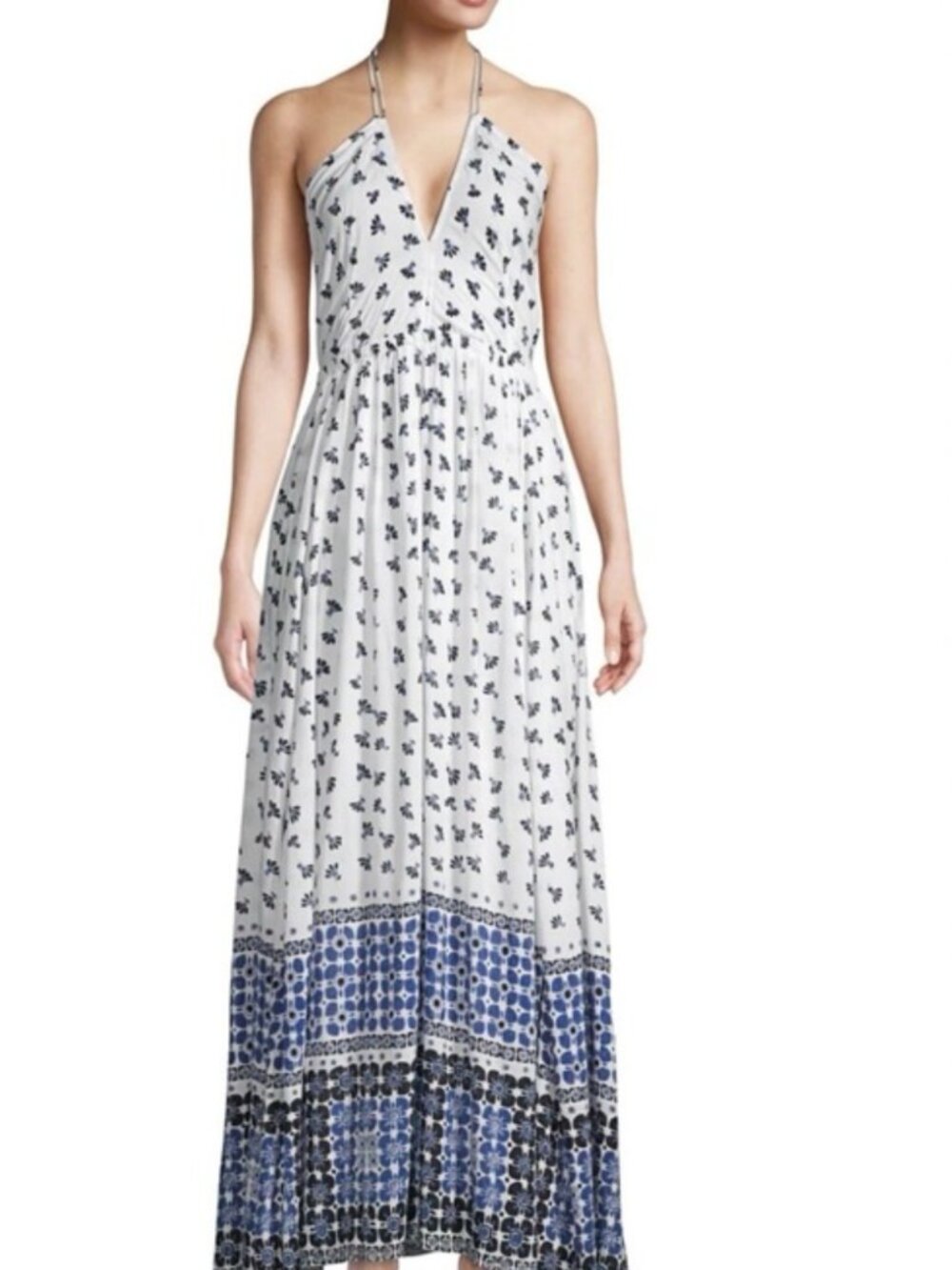Roller Rabbit Maxi halter summer dress